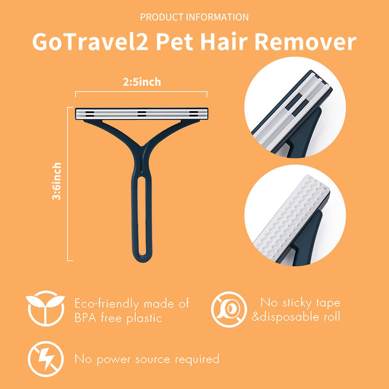 [Australia] - Pet Hair Remover - Special Dog Hair Remover Multi Fabric Edge and Carpet Scraper - Pet Hair Remover for Couch, Furniture Carpet, Car, Clothes & Bedding(3 PCS) 