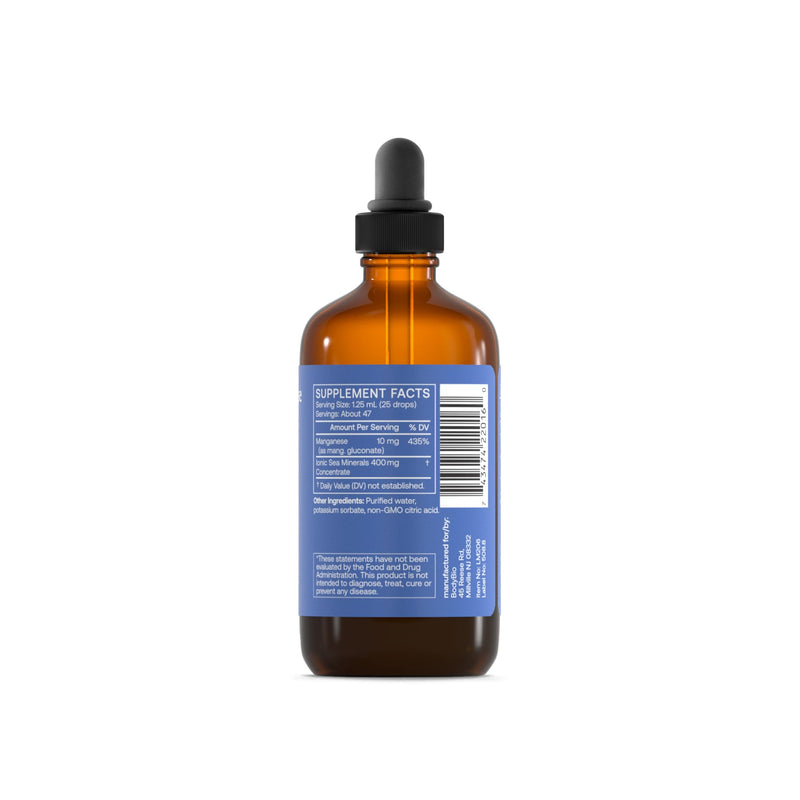 [Australia] - BodyBio - Liquid Manganese for Bone Health, Connective Tissue & Metabolism Support - High Absorption, Pure, Concentrated Manganese Supplement - 2oz 