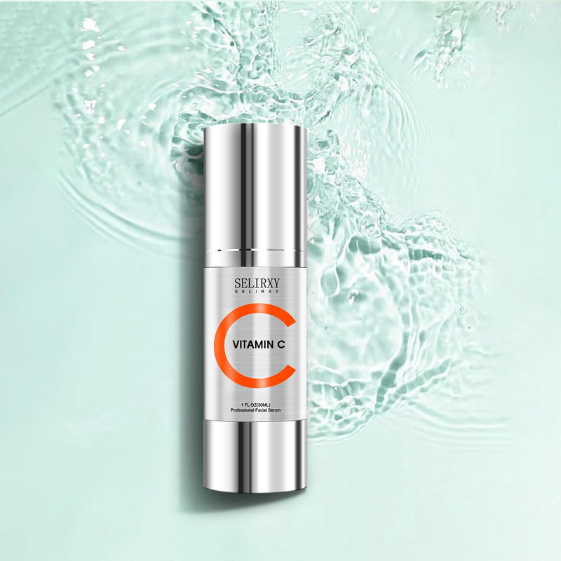 Vitamin C Serum for Face with Hyaluronic Acid iacinamide, Salicylic Acid & Lemon Extract, Brightening Serum For Dull 1FL OZ(30ML)