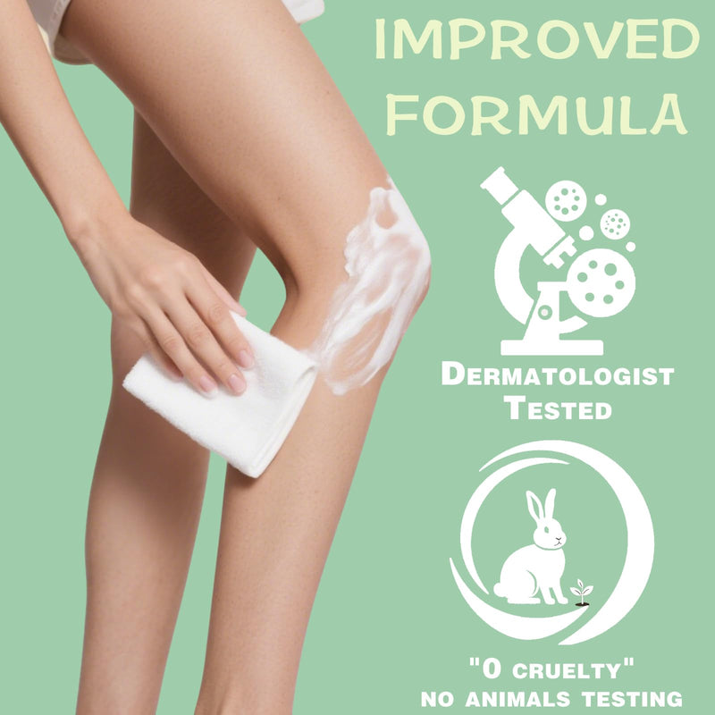 Gentle Painless Hair Removal Cream Contains No-irritating Ingredients Convenient Fast Two-in-one Hair Removal and Skin Care Product Suitable For All Skin Types