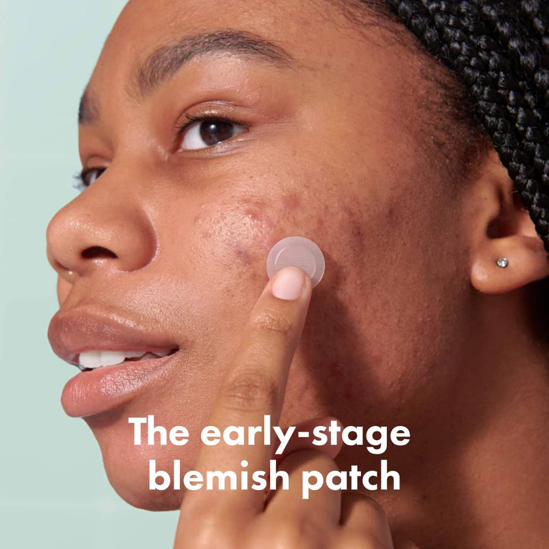 [Australia] - Mighty Patch Micropoint Large Hydrocolloid Pimple Patches for Face Blemishes from Hero Cosmetics, Acne Stickers for Early Stage Zits & Hidden Pimples, 395 Proprietary Micropoints, 8 Count 8 Count (Pack of 1) 