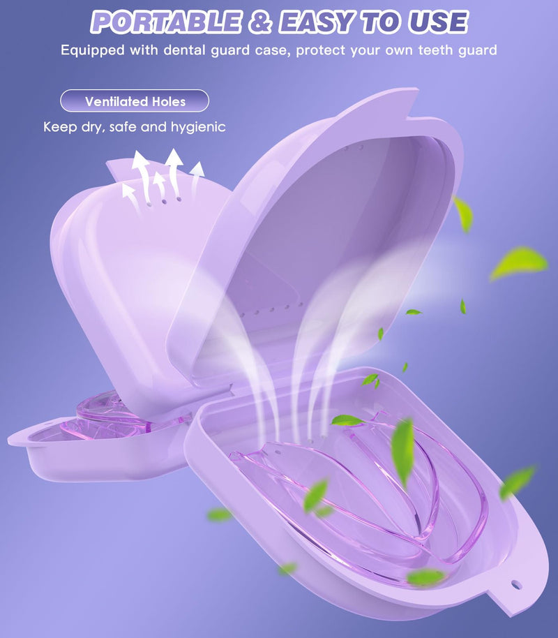 [Australia] - Mouth Guard for Women,2 Sizes (4 Pack) Mouth Guard for Grinding Teeth at Night,Night Guards for Sleeping 2 Sizes (4 Pack) 