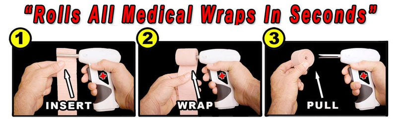 Wrap Wrench-A Professional Sports & Medical Wrap and Bandage Roller