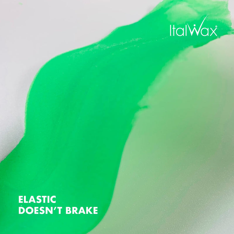 [Australia] - Italwax Top Line Emerald - 750g / 1.65lb - Hard wax beads for hair removal - Scent free - Synthetic formulation ideal for sensitive skins - Recommended for the Bikini Area and Armpits 