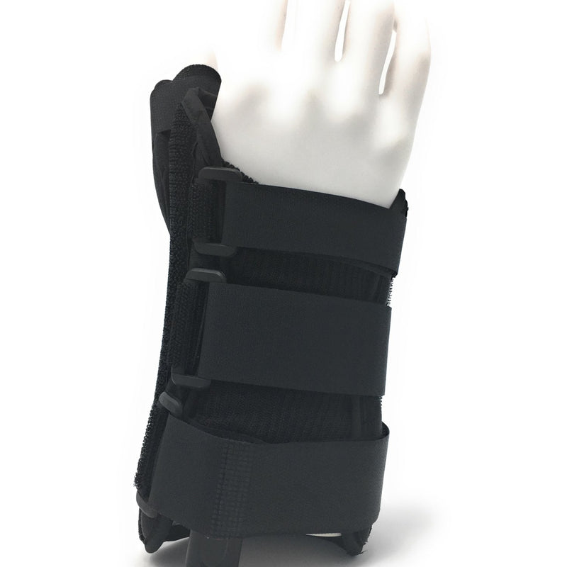[Australia] - OTC OTC Wrist-Thumb Splint, 8-Inch Adult, Lightweight Breathable, Large Large (Pack of 1) 8 Inch (Right Hand) 