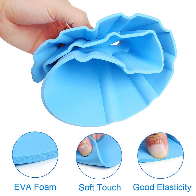 [Australia] - EWIN(R) 4pcs Soft Adjustable Baby Kids Children Shampoo Bath Bathing Shower Cap Hat Wash Hair Shield Hat 