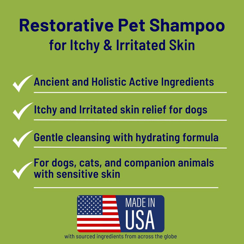 Healthy Paw Life's Sulfur & Neem Restorative Shampoo with Oatmeal - PawsPlanet Australia