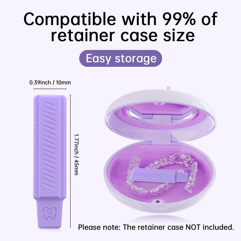 [Australia] - HEMILAB¬Æ 4 Pack Aligner Chewies, Handheld Cute Aligner Chompers, Compatible with Invisalign Braces, Aligners, Retainers 4 Pack - Multicolor 