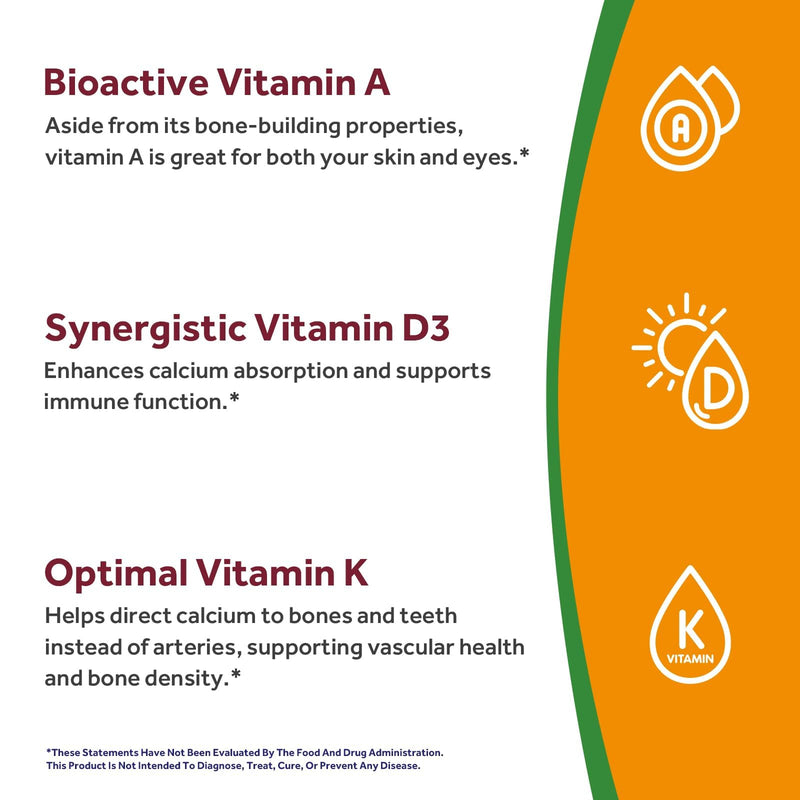 Doctor's Recipes Vitamin K with Vitamin A & D3, K1 + K2 (MK-7 & MK-4), 2,600mcg Per Serving, Enhanced Bioavailable Formula, Max Absorption, Heart & Bone Support, 60 Softgels