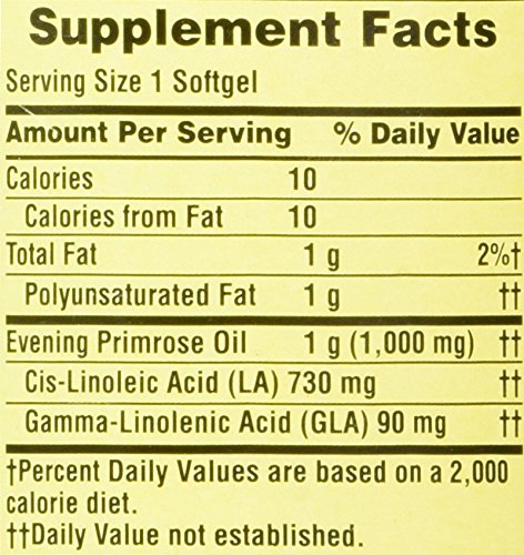 [Australia] - Spring Valley - Evening Primrose Oil 1000 mg, 75 Softgels 
