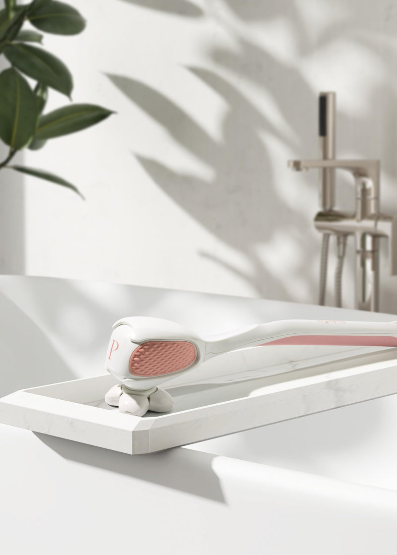 [Australia] - Self-Care Shave Kit | Friction-Fit Handle for Easy Reach & Comfort | 3 & 5 Petal Shave Heads | USB Charging | Smooth 