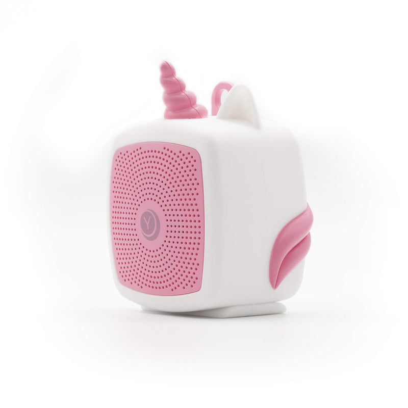 [Australia] - Yogasleep Pocket Baby Soother Unicorn, White Noise Machine, 6 Soothing Sounds & Timer for Better Sleep, includes Brown Noise & Lullabies, Compact Size for Travel & Child Safe, Must Have Registry Gift 