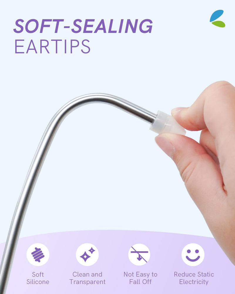 [Australia] - FriCARE Purple Stethoscopes for Nurses, Doctors and Nursing School Students, Lightweight Single Head Stethoscopes kit for Home Use Medical Supplies Purple Charm 