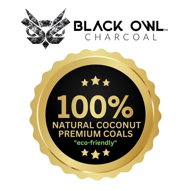 [Australia] - 100% Natural Coconut Premium Hookah Shisha Narguile Charcoal, 31MM RAKSASA Edition, 2+ Hours Burn Time, Non-Quick Lighting, Odor-Free, Eco-Friendly, (8 Large Cubes) 8 Large Cubes 