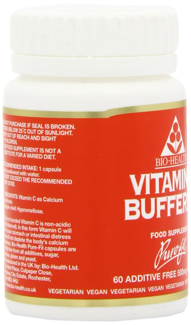 Bio-Health 500mg Buffered Vitamin C - Pack of 60 Capsules