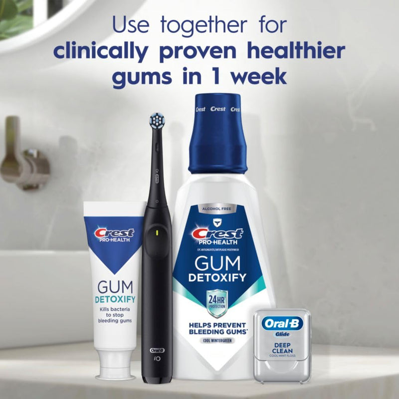 [Australia] - Crest Pro-Health Gum Detoxify Deep Clean Toothpaste, 4.8 oz Pack of 3 - Anticavity, Antibacterial Flouride Toothpaste, Clinically Proven, Gum and Enamel Protection, Plaque Control 