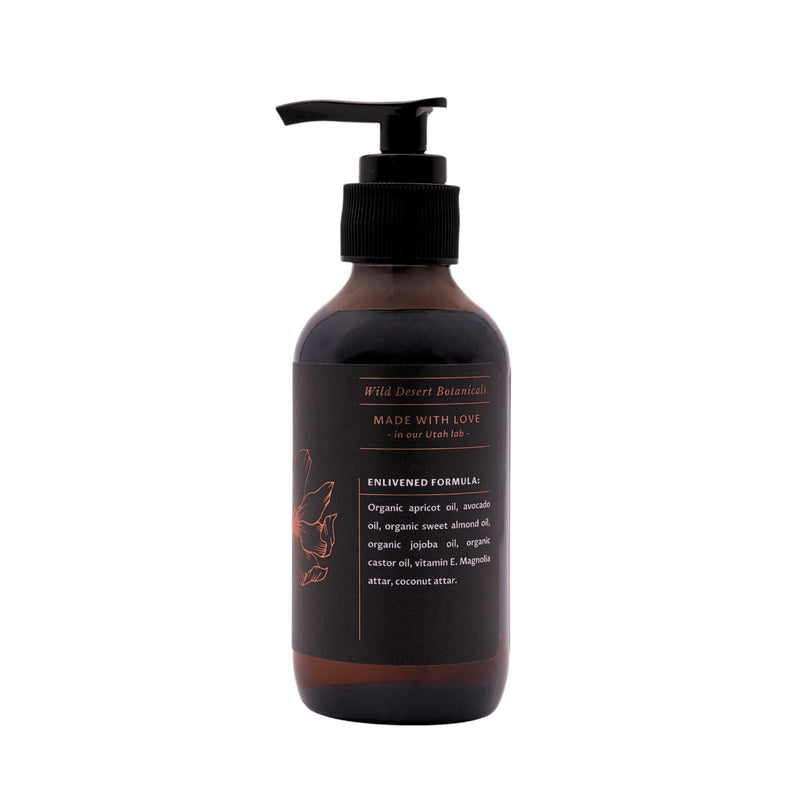 Lomi Lomi Luscious Body Oil for Dry Skin - Deeply Hydrating Massage Oil with Magnolia and Coconut. Natural Moisturizing Properties. Non-Greasy Formula - Skincare for Women and Men (4 oz) 4 Fl Oz (Pack of 1)
