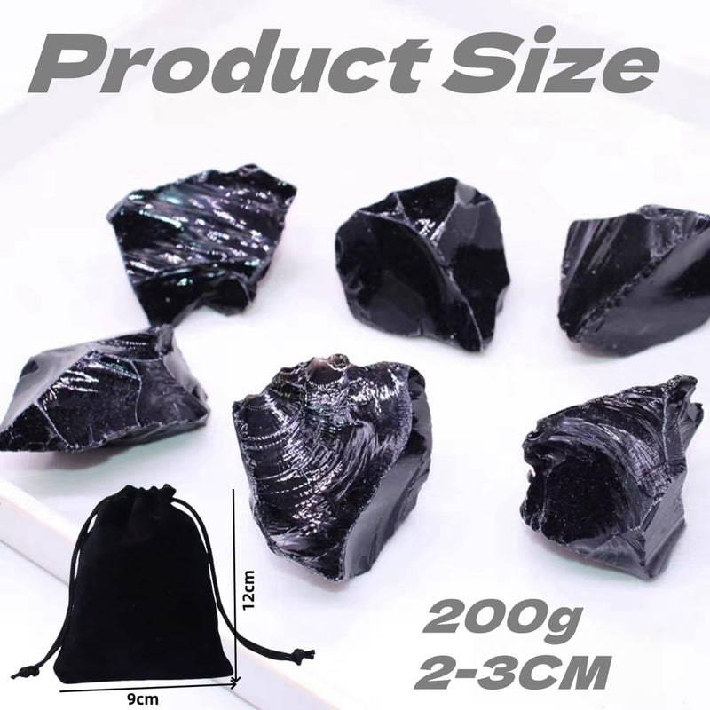 [Australia] - Black tourmaline, healing stones, gemstone set, natural raw stones, semi-precious stones, natural raw stones for crystal therapy, rock decor, meditation, gemstone water 