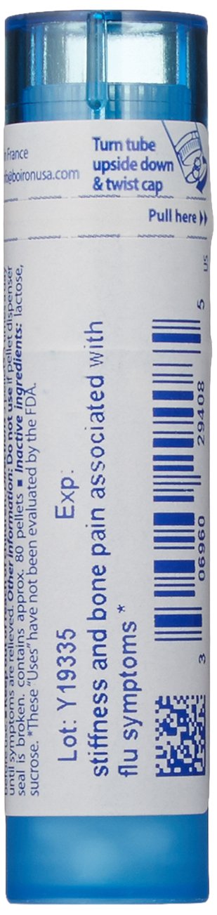 Boiron Eupatorium Perfoliatum 6C, Homeopathic Medicine for Stiffness and Bone Pain (Pack of 5)