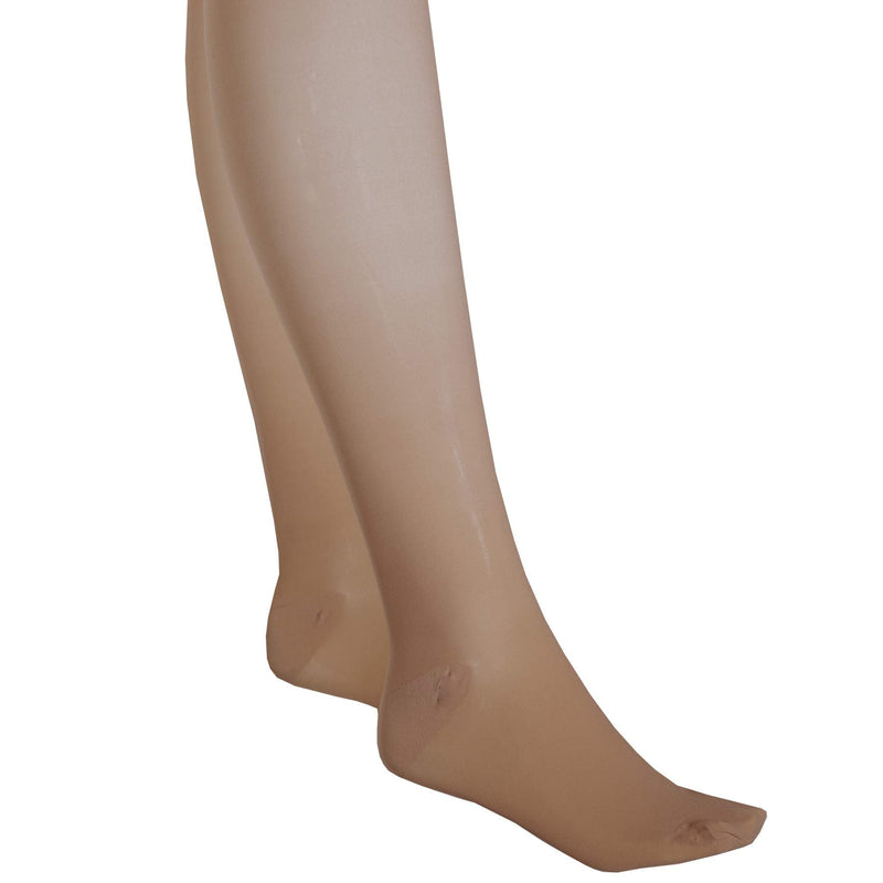 [Australia] - Truform Sheer Maternity Pantyhose, 15-20 mmHg Compression, Tummy Support, 20 Denier, Beige, Tall 
