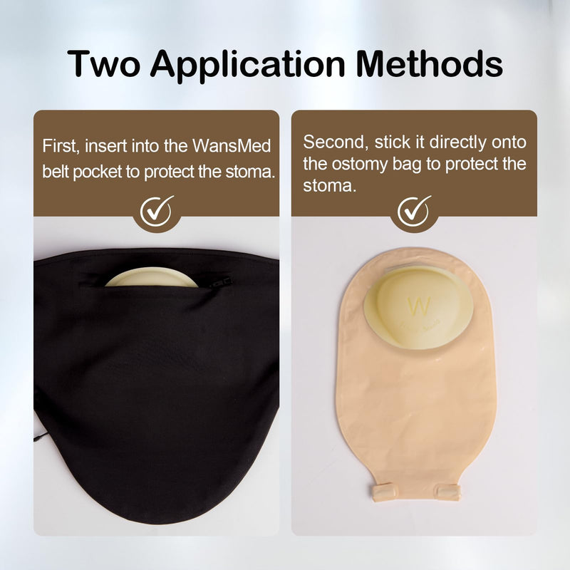 [Australia] - Stoma Guard and 50 Pairs of Stickers | Ultimate Protection for Your Ostomy Bag 