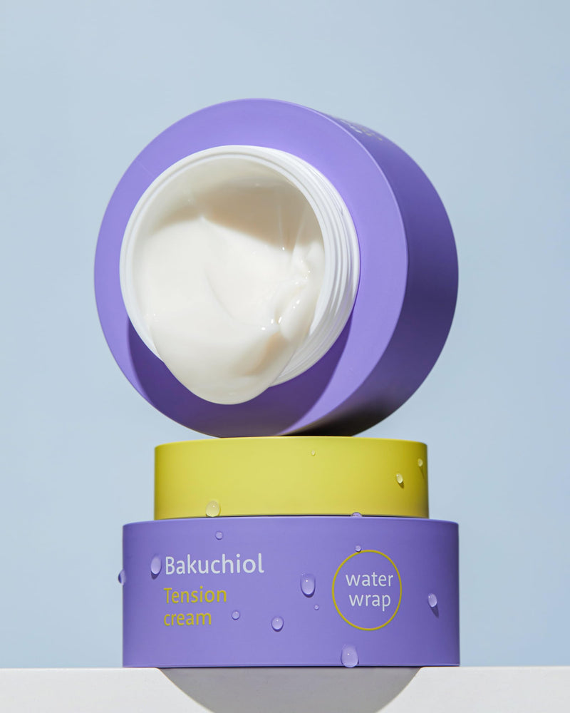 [Australia] - CHARMZONE Bakuchiol WaterWrap Tension Cream – Korean Skincare Retinol Alternative with 99% Bakuchiol, Pore Refining, 8-Layer Hyaluronic Acid for Firming, Anti-Aging, Hydration (1.69 fl. oz / 50 ml) 