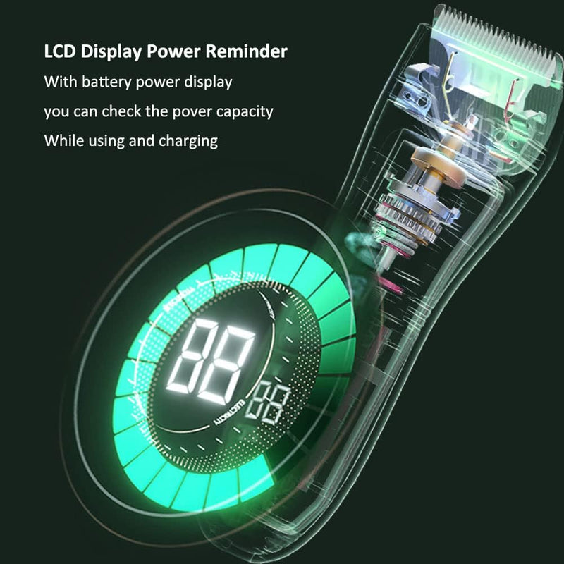 [Australia] - Baby Hair Clipper, Quiet Hair Trimmer for Kids and Children, Waterproof Rechargeable Cordless Haircut Kit for kids 