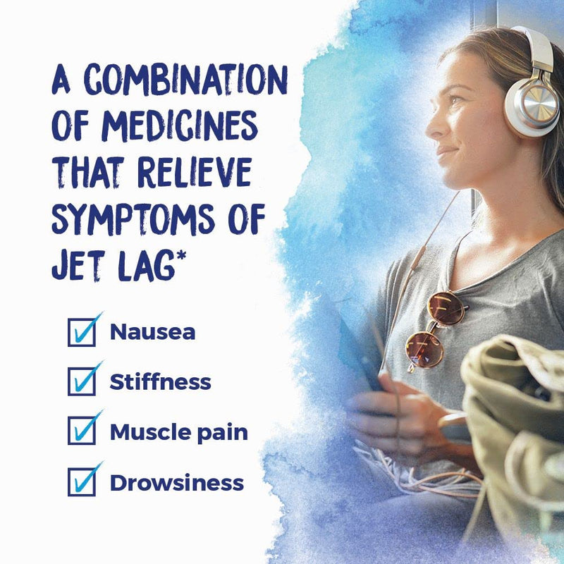 Boiron Jet Lag Relief Kit - Travel Essential for Relief from Nausea, Stiffness, Muscle Pain, and Drowsiness from Long Flights - (240 Pellets), (Pack of 6) 80 Count (Pack of 6)