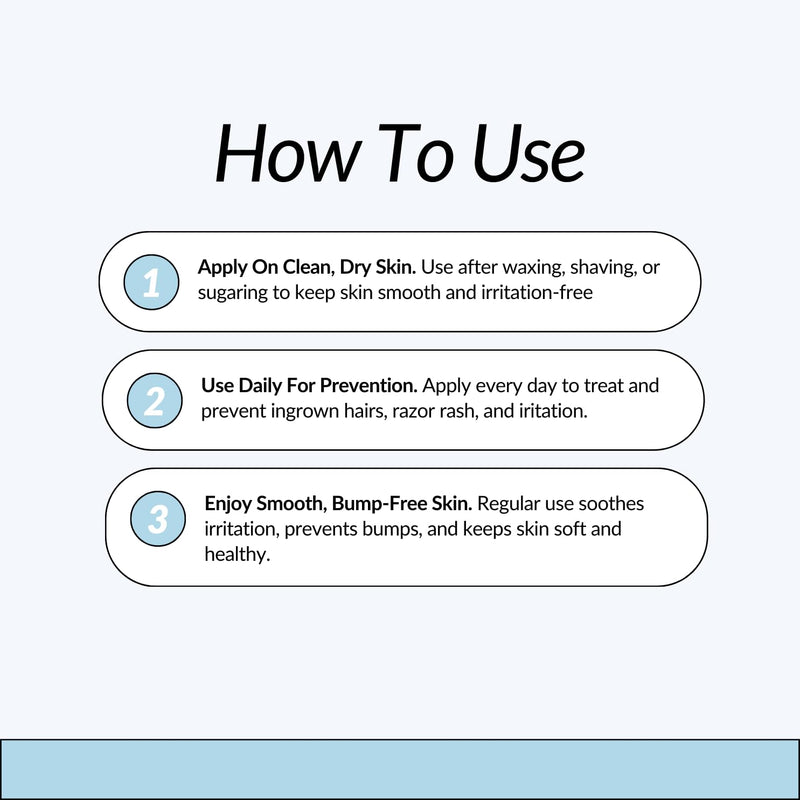 [Australia] - Ingrown Hair Treatment Roll-On for Waxing and Shaving | Razor Burn and Razor Bumps Treatment for Women and Men | Ingrown Hair Serum and Dark Spot Remover for Private Area | Get The Bump Outta Here! 
