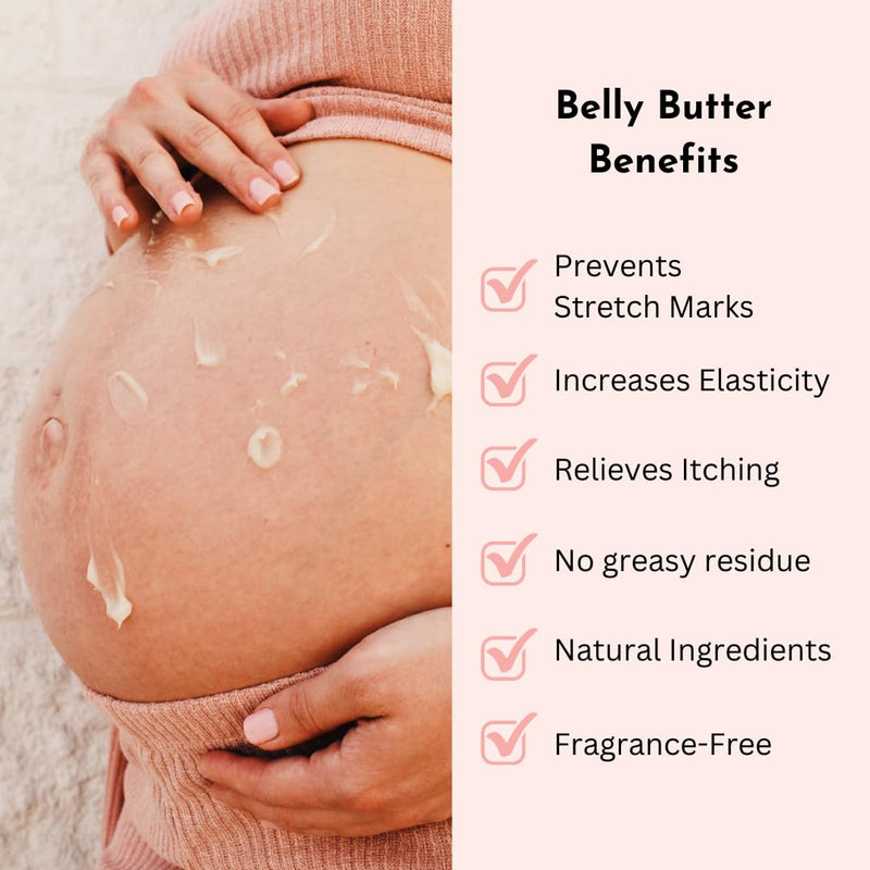 [Australia] - Belly Bundle by Irene Organics - Organic Belly Butter and Oil for Pregnancy Stretch Mark Prevention and Treatment - Award Winning Skincare For Pregnancy and Postpartum - Mother's Day Gift Set (Small) 2 piece set - Small 