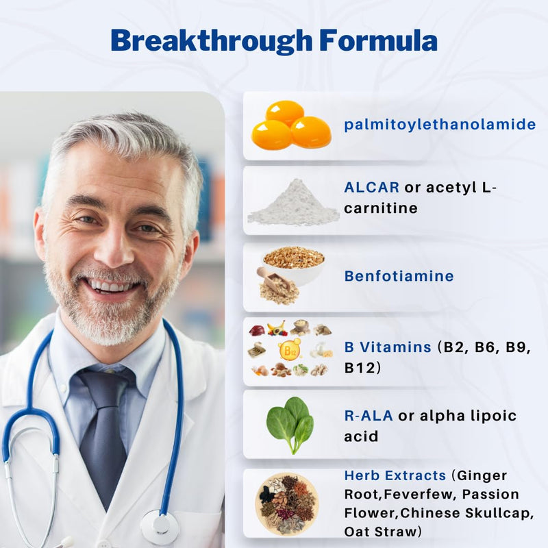 [Australia] - Sciatica Nerve Pain Relie, Botanical Extracts, Carefully Selected Ingredients, Premium Quality ‚Äì 120 Capsulesf 