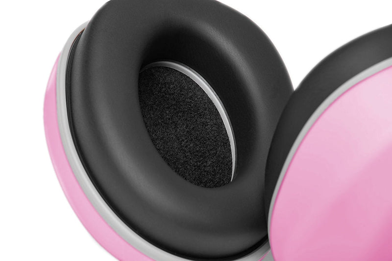[Australia] - Lucid Audio HearMuffs Baby Hearing Protection (Over-The-ear Sound Protection Ear Muffs Infant/Toddler/Child) (Pastel Pink) 