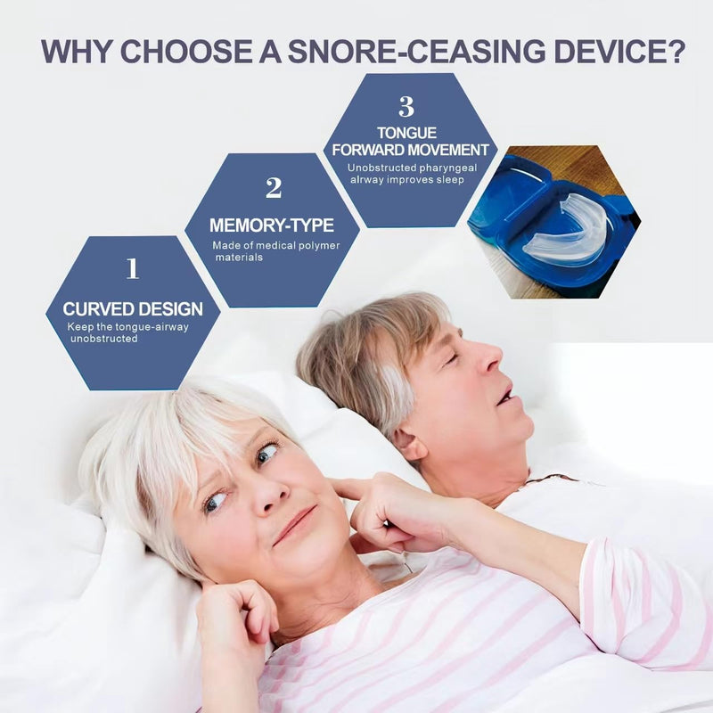 Nighttime Teeth Grinding Guards - Reusable Dental Protectors, Crafted from EVA Material,Suitable for Both Men and Women, Promote Healthier Sleep