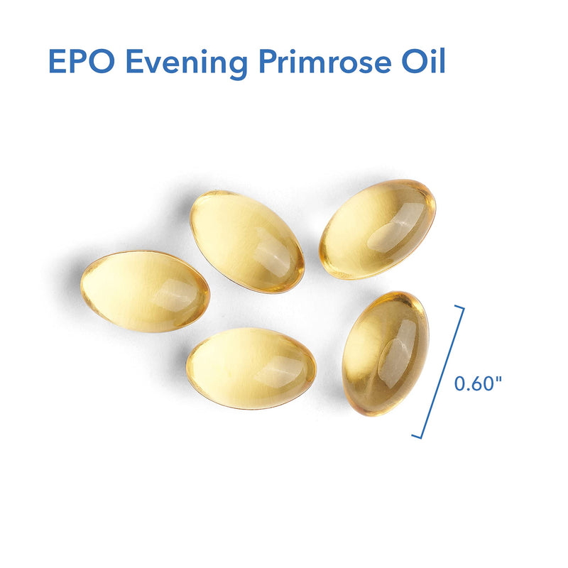 [Australia] - Allergy Research Group EPO - Evening Primrose Oil for Men & Women, for Dry Eyes, Omega-6, GLA Gamma-Linolenic Acid, 500mg Supplement - 120 Count 