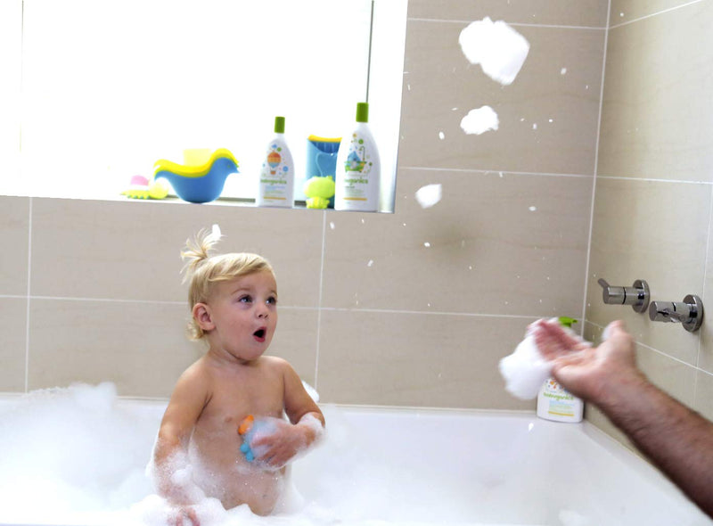 [Australia] - Babyganics Bubble Bath, Non-Allergenic, Gently Cleanses, Fragrance Free, 20 Fl Oz, Packaging May Vary 20 Fl Oz (Pack of 1) 