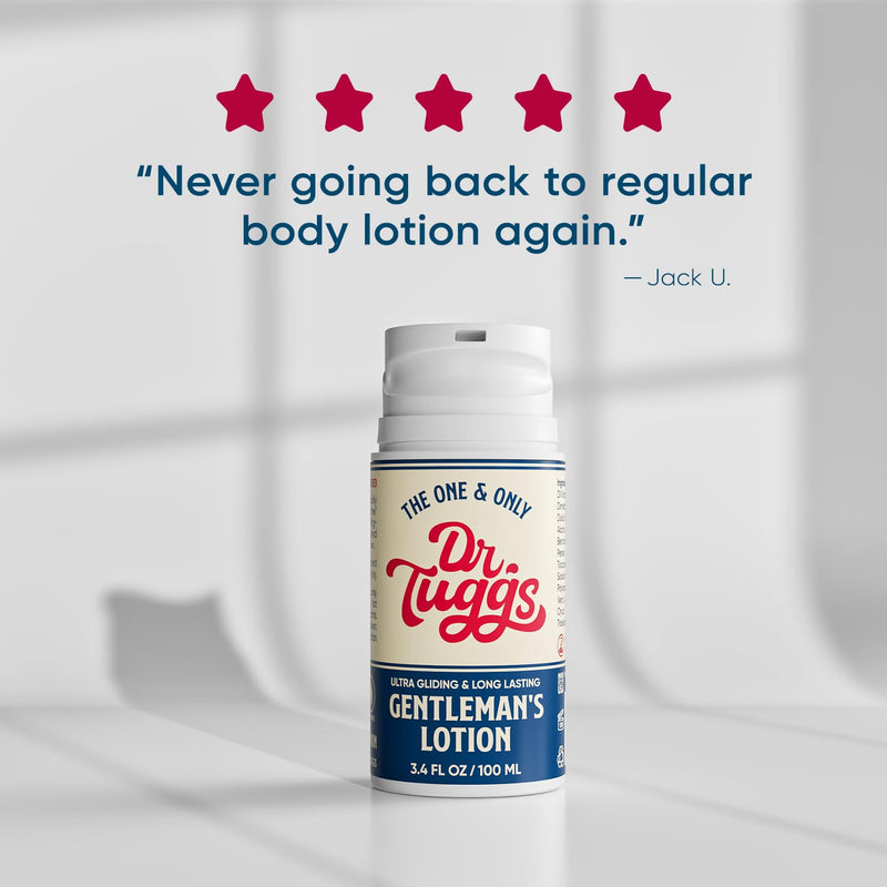 Gentleman’s Lotion – Me Time Lotion for Men with Moisturizing Aloe Vera, Avocado Oil & Vitamin E – Long-Lasting, Smooth, Non-Greasy Formula – Made in USA – 3.4 fl oz (2 Pack, 3.4oz Each) 3.4 Fl Oz (Pack of 2)