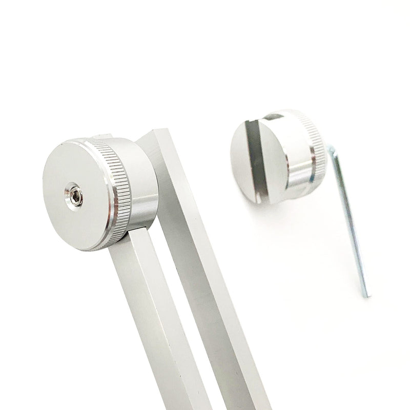 [Australia] - Otto 128 Hz Tuning Fork Medical Weighted Biosonics Tuning Forks for Healing 128 Hertz Sonic Slider Diapason Medical Tuning Fork C128 F Sharp Tuning Fork 128HZ 