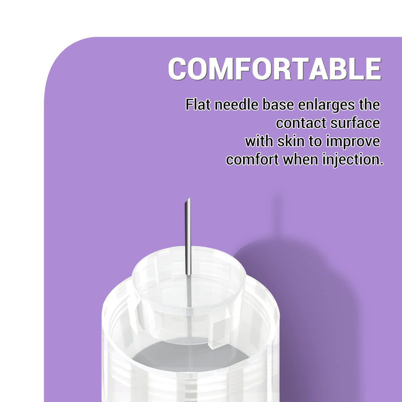 [Australia] - Insulin Pen Needles 31G 5mm, Diabetic Needles for Insulin Injections, Compatible with Most Diabetes Pens, 100 Count 5mm x 31G (3/16”) 