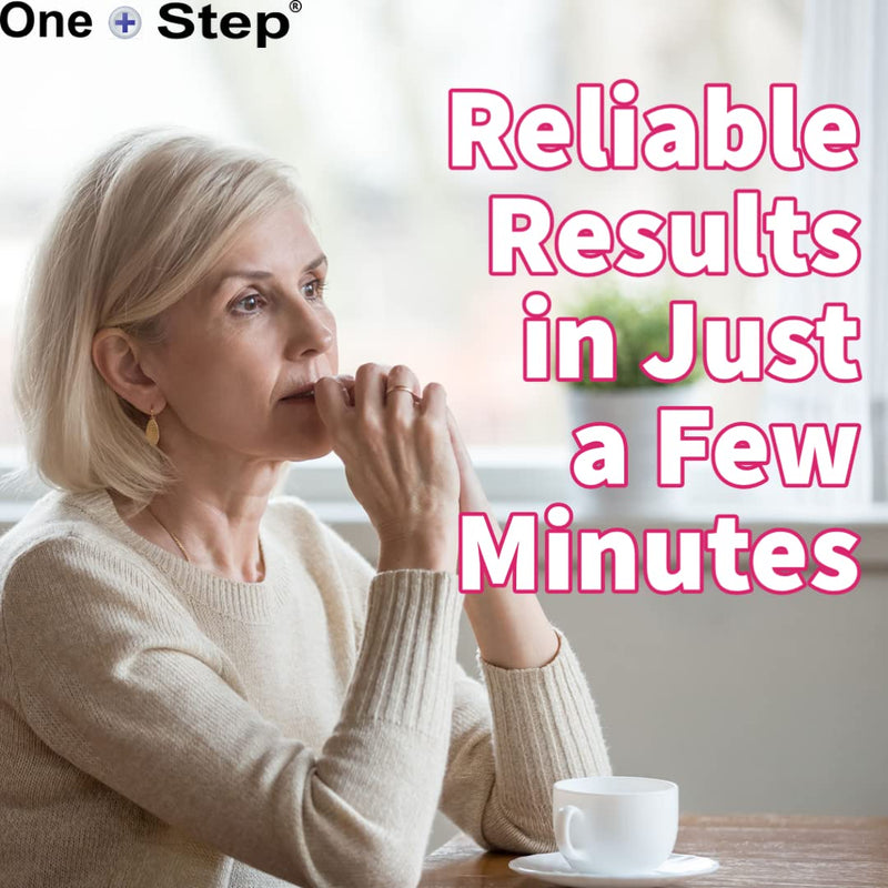 [Australia] - One Step Female Fertility Test Strips, 5 Test Pack, Peri Menopausal, Menopause Testing Kit, Home Urine FSH Test 