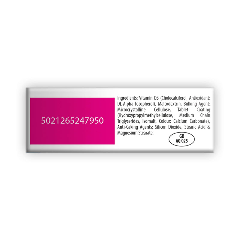 Vitamin D Tablets 4000IU, Vitabiotics Ultra Vitamin D, 4000IU, Tablets