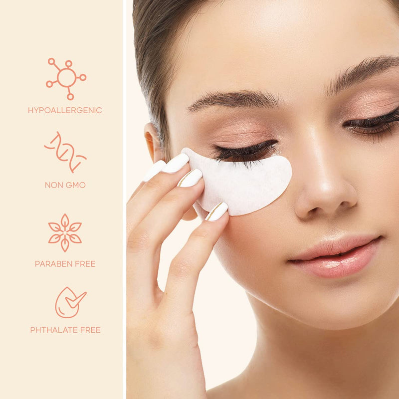 Retinol & Vitamin E Under Eye Patches - Dermatologist Tested - Anti-Aging - Depuffing, Reduce Fine Lines & Wrinkles, Dark Circles - Natural Ingredients - Korean Skin Care - All Skin Types - 15 Pairs Retinol & Vitamin E (15 Pairs)