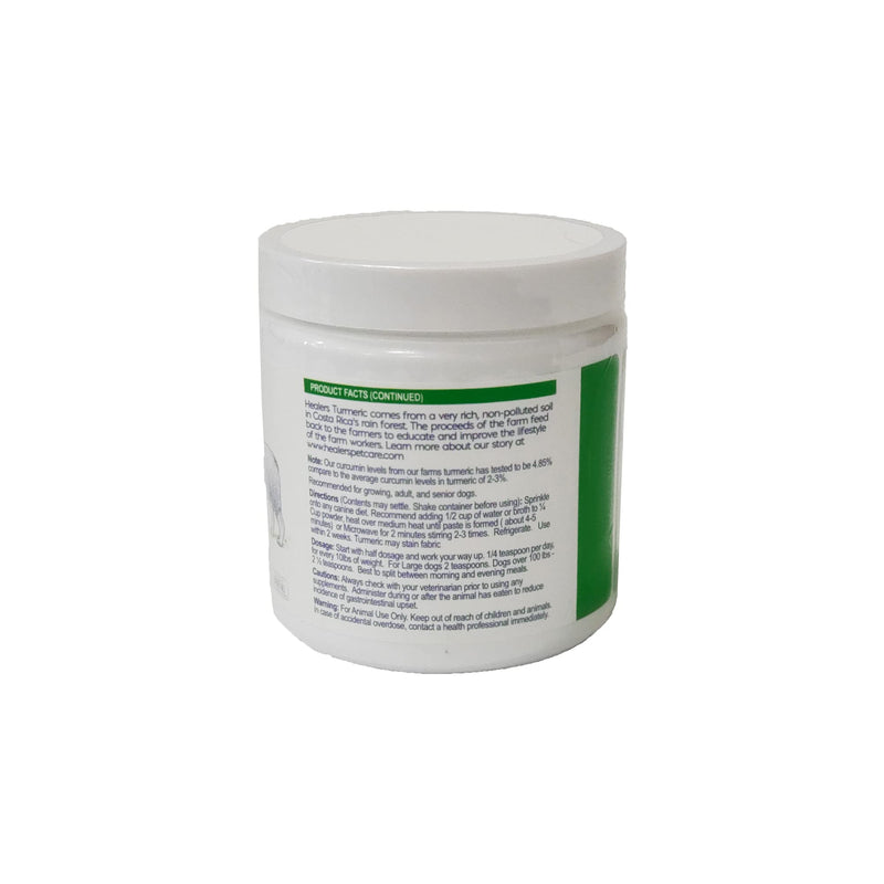 Healers Tumeric Golden Paste - Arthiritis Relief for Pets, Allergy and Joint Pain Relief for Dogs, yellow, 3.5 oz, Model: 755342-Turmeric - PawsPlanet Australia