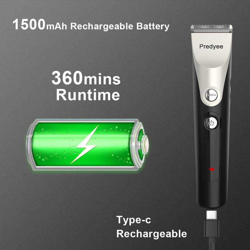 Manscape Trimmer for Men - Body Hair Trimmer for Pubic, Groin & Balls, Ceramic Blade No Nicks, Cordless Electric Razor with USB-C Charging, Rechargeable Groomer Gift for Him