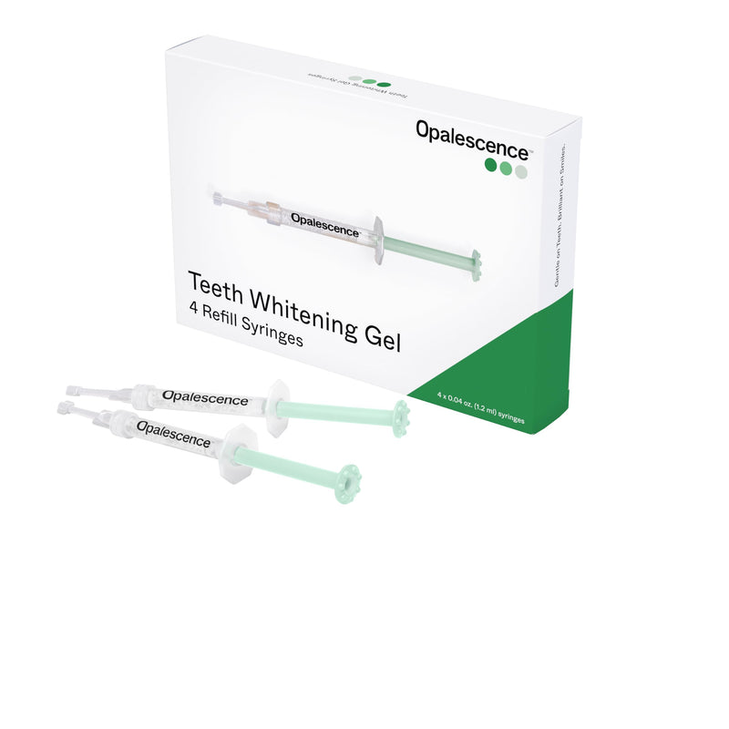 Opalescence 20% Teeth Whitening Refill Kit (4 Syringes) 5196-2TB | 20% Carbamide Peroxide, Mint Whitening Gel for Custom Trays. Low-Sensitivity Formula. Includes 2Chill Toothbrush