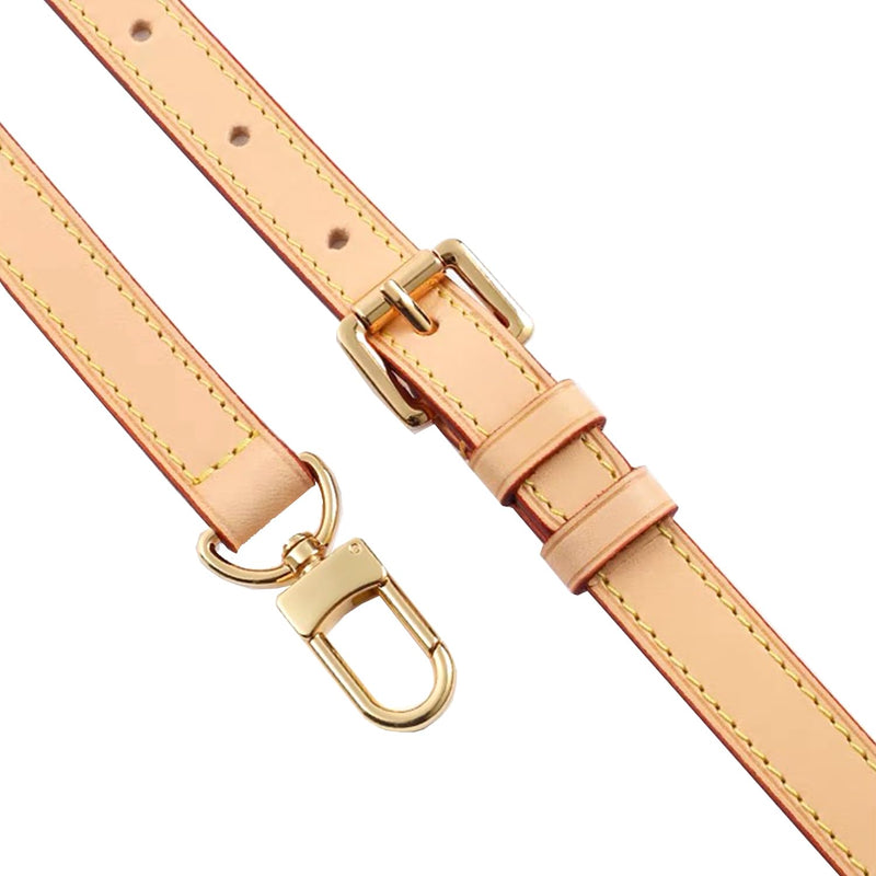 Vachetta Leather Crossbody Strap for SPEEDY L V Handbag Replacement Shoulder Strap Length39 - 47 in *Width 0.59in