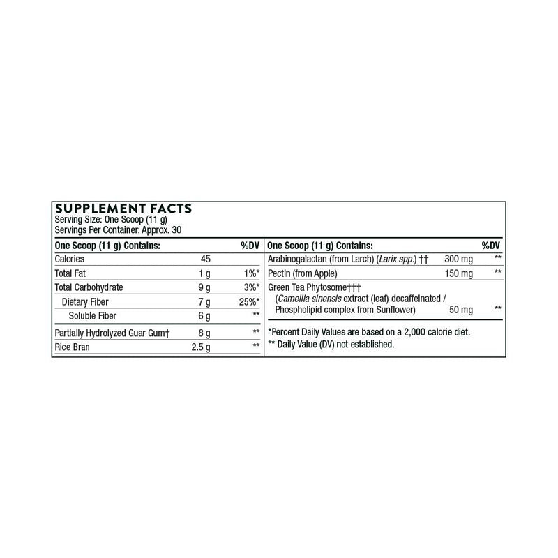 [Australia] - THORNE FiberMend - Prebiotic Fiber Powder to Help Maintain Regularity and Balanced GI Flora - 11.6 Oz 