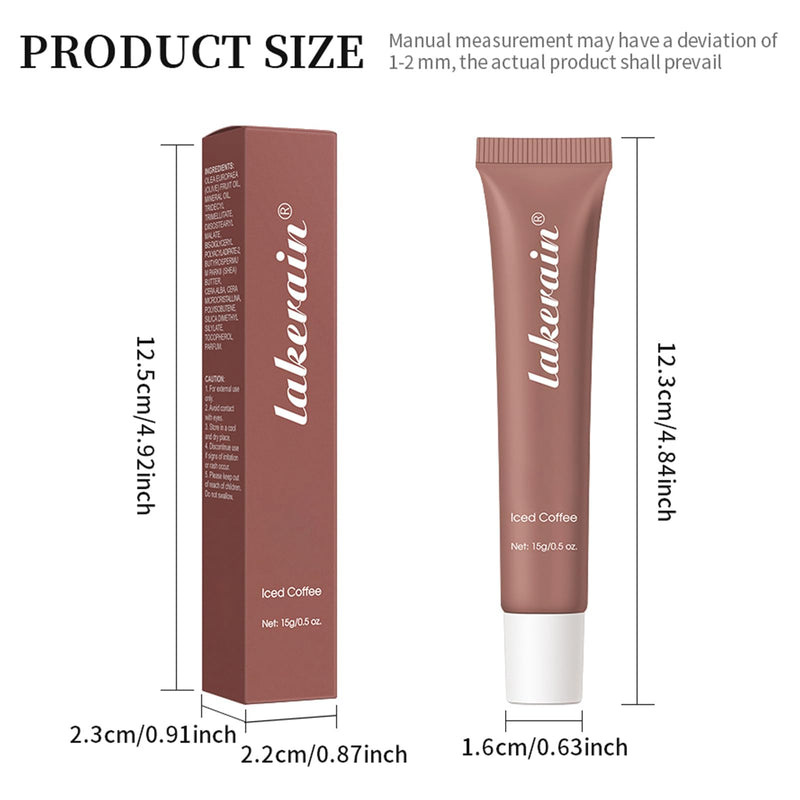 2Pack Summer Lip Balm, Nourishing Lip Butter Glossy Balm, Lightweight Non-Sticky Formula, 2 Trending Shades Vanilla Cake, Daily Hydrating Lip Care for Women & Teens Vanilla+Cake