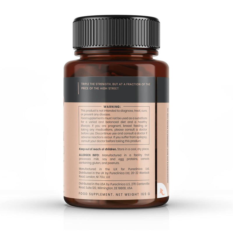 [Australia] - Triple Strength Hyaluronic Acid 300mg x 180 tablets (6 months supply). 300% stronger 180 Count (Pack of 1) 