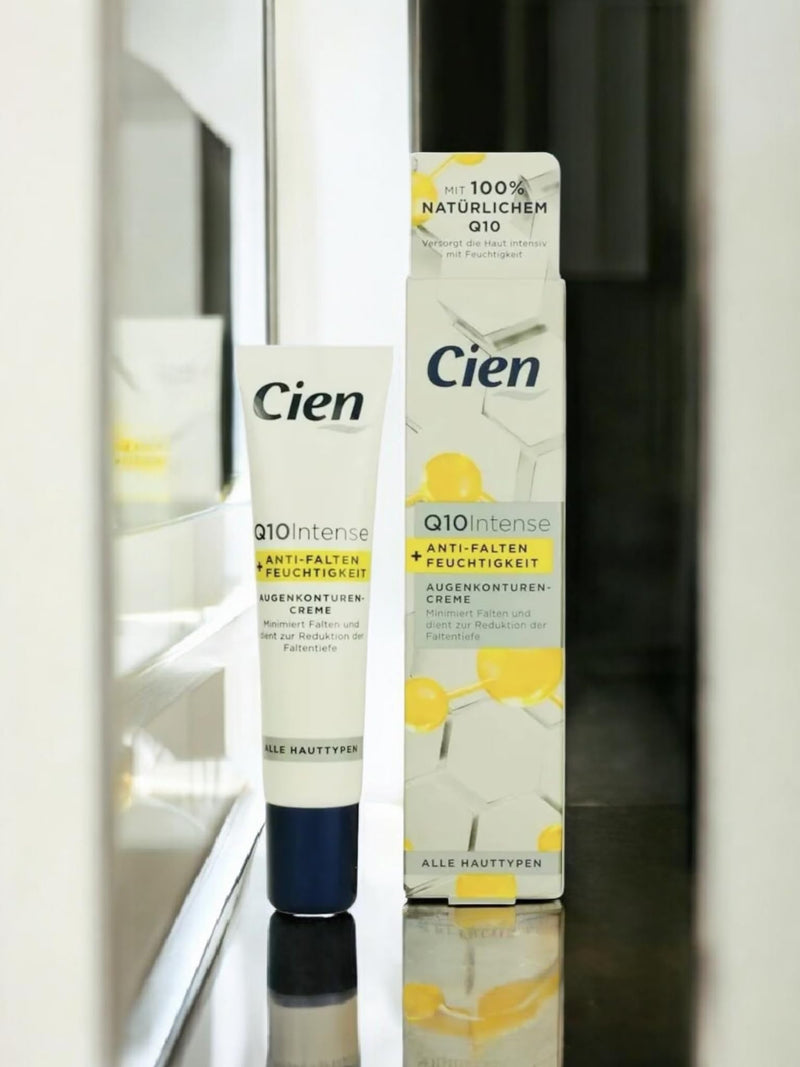cien Anti-Wrinkle Eye Contour Cream with Q10 and Hyaluronic Acid and Vitamin E 15ml (0.51 Oz)