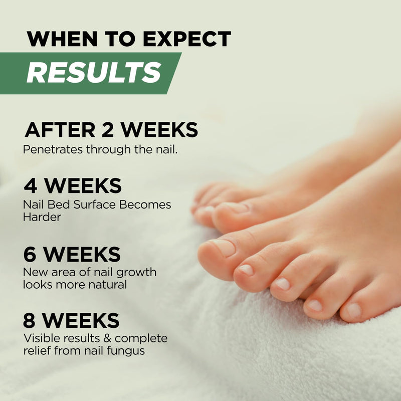 Foot Cure Toenail Fungus Treatment Extra Strength – Athletes Foot Treatment for Toenails, Restorative Nail Repair for Damaged Nails, Toenail Softener with Tea Tree Oil & Oregano Oil - Made in USA 0.5 Fl Oz (Pack of 1)